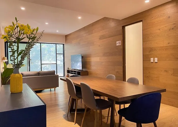 Apartment Amazing 3 Bedrooms With Pool La Roma Norte Mexico City